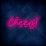 Custom Cheers LED lighting flex neon sign Cheers LED Sign