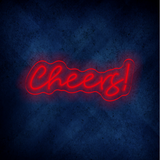 Custom Cheers LED lighting flex neon sign Cheers LED Sign