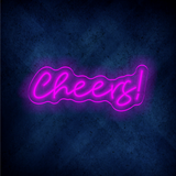 Custom Cheers LED lighting flex neon sign Cheers LED Sign