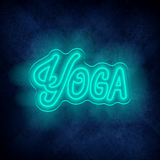 Top LED neon supplier custom logo Yoga studio neon flexible signage wall art decor