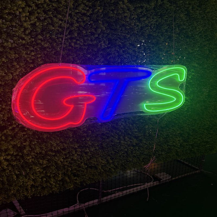 Custom GTS lighting flex neon sign GTS LED Sign