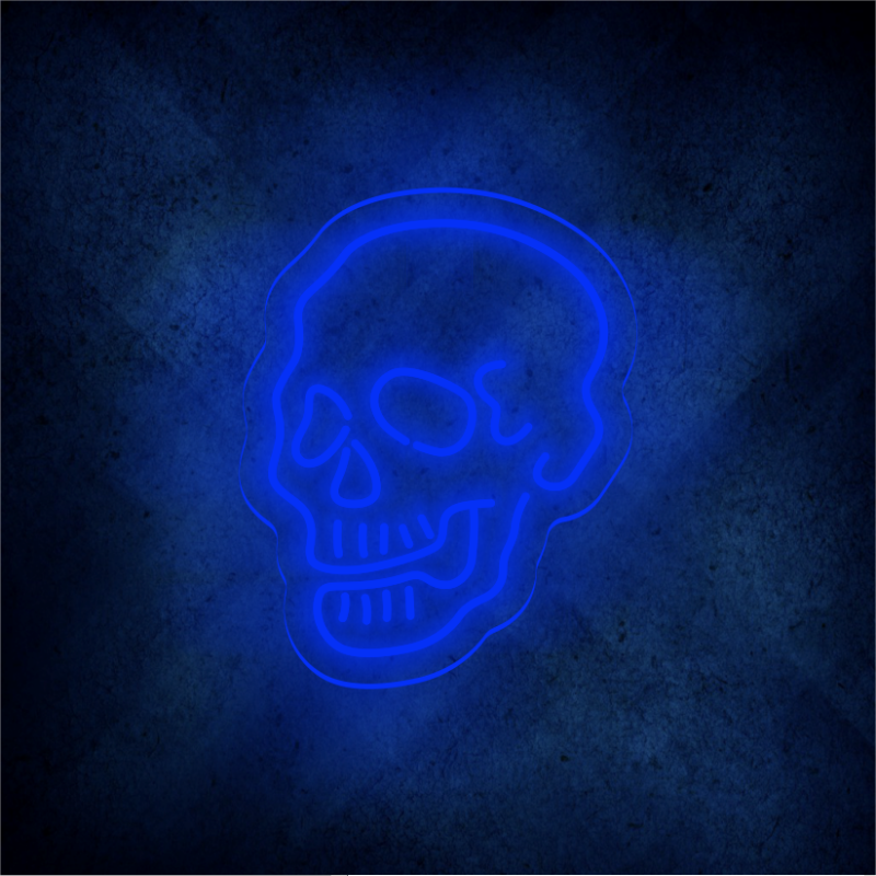 Custom Skull LED lighting flex neon sign