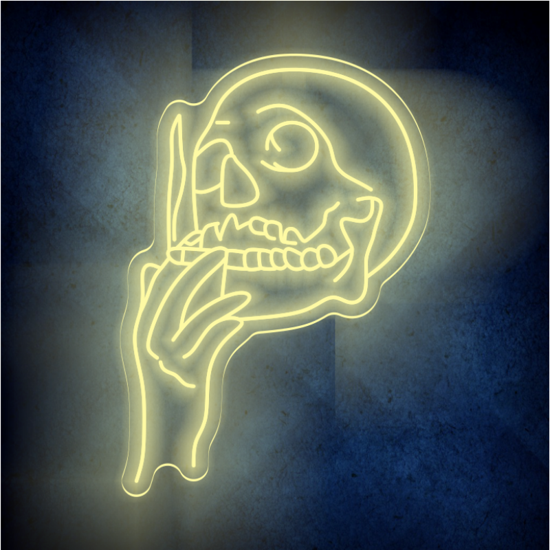 Skull  LED lighting flex neon sign Skull LED Sign