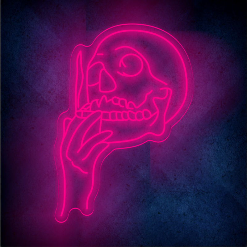 Skull  LED lighting flex neon sign Skull LED Sign