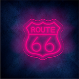 Custom Route66 LED lighting flex neon sign Route66 LED Sign