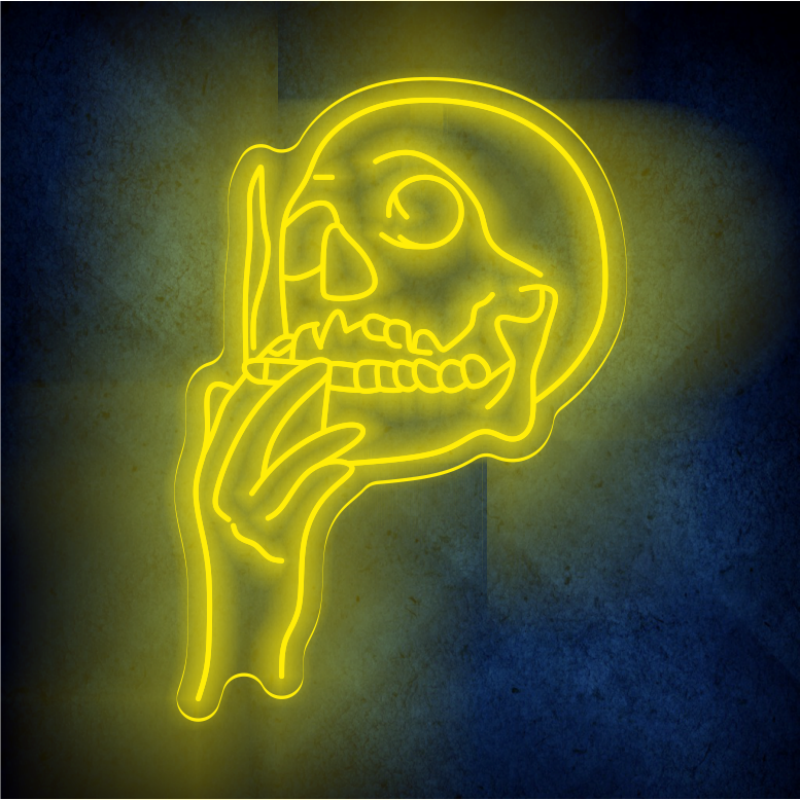 Skull  LED lighting flex neon sign Skull LED Sign