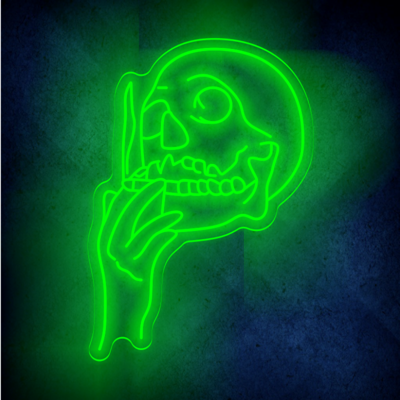 Skull  LED lighting flex neon sign Skull LED Sign