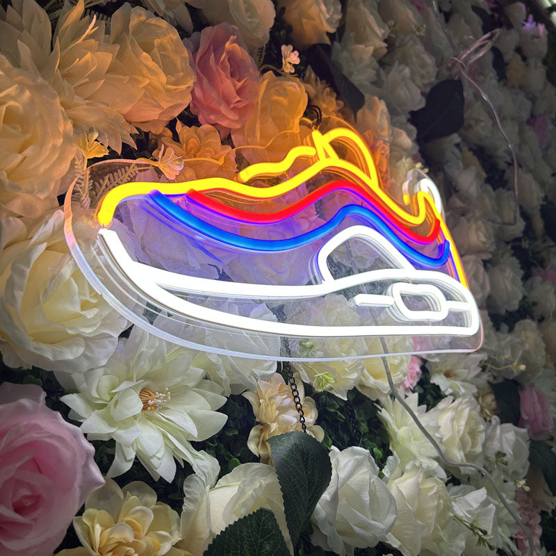 Custom Shoes lighting flex neon sign Shoes LED Sign