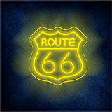 Custom Route66 LED lighting flex neon sign Route66 LED Sign