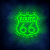 Custom Route66 LED lighting flex neon sign Route66 LED Sign