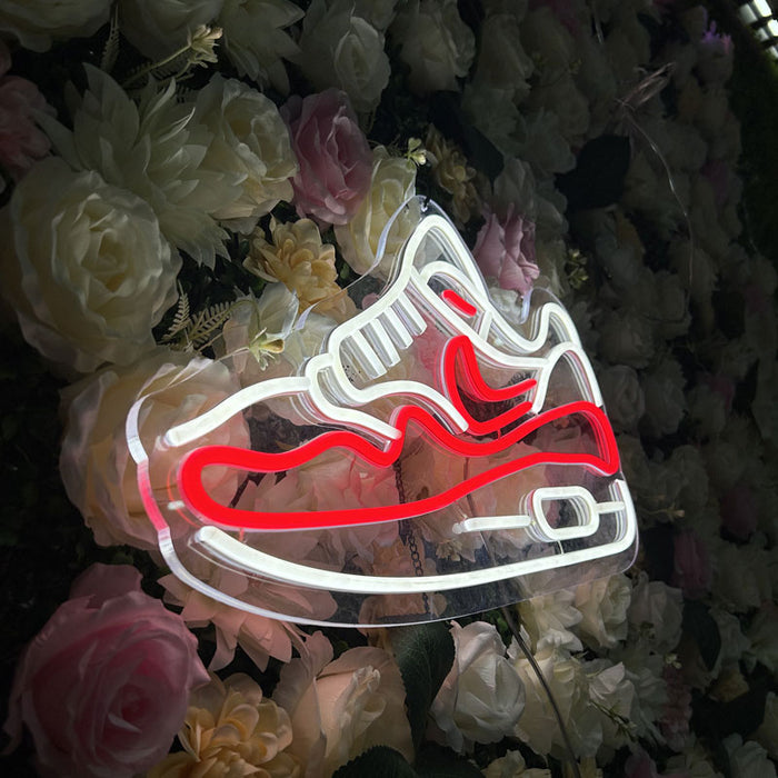 Custom Shoes lighting flex neon sign Shoes LED Sign