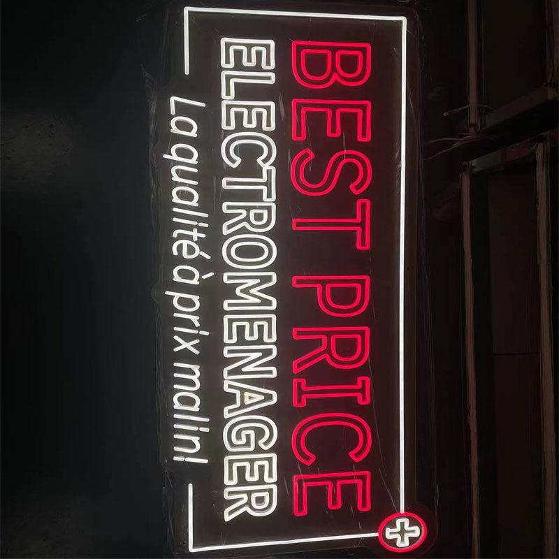 Custom Best price lighting flex neon sign Best price LED Sign