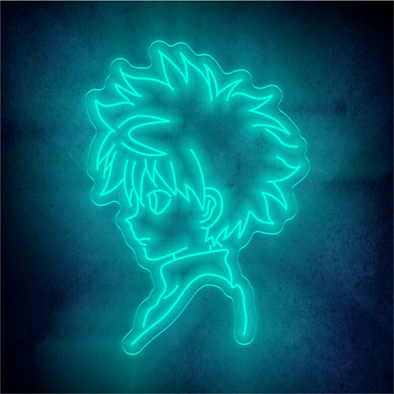 Custom KILLUA ZAOLDYECK LED lighting flex neon sign KILLUA ZAOLDYECK LED Sign