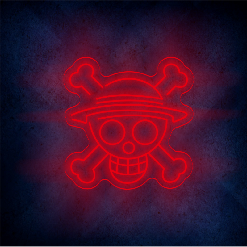 Skull LED neon sign