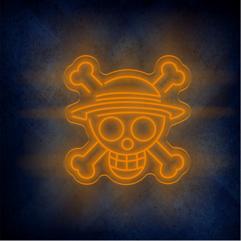 Skull LED neon sign