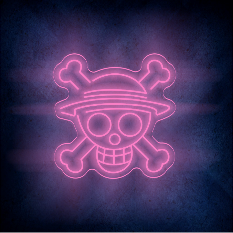 Skull LED neon sign