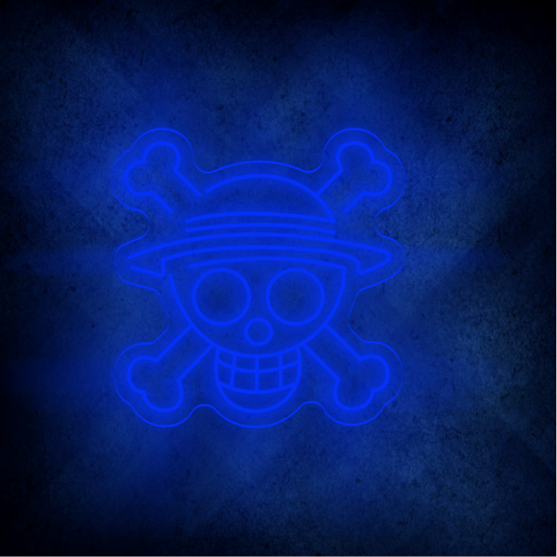 Skull LED neon sign