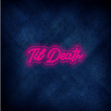 Custom DEATH LED lighting flex neon sign DEATH LED Sign