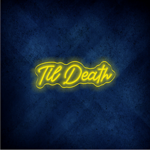 Custom DEATH LED lighting flex neon sign DEATH LED Sign