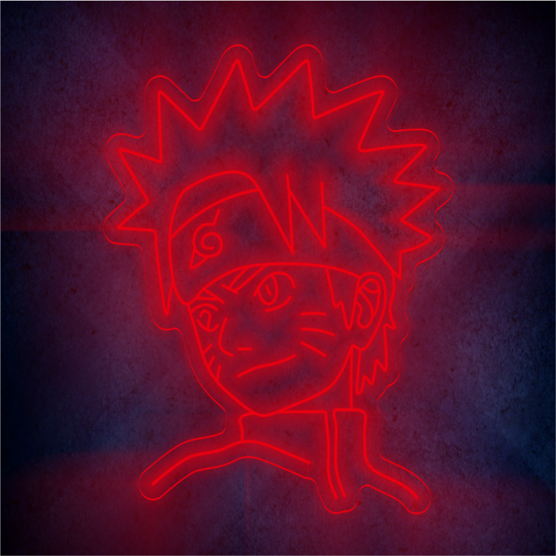 Custom Uzumaki Naruto LED lighting flex neon sign Uzumaki Naruto LED Sign