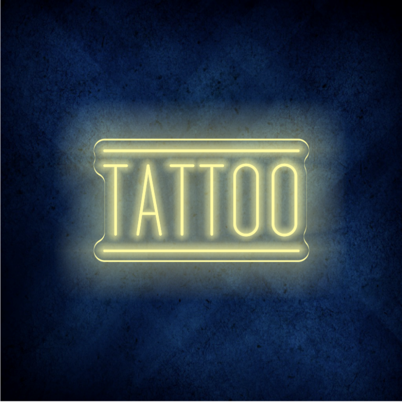 TATTOO LED neon sign