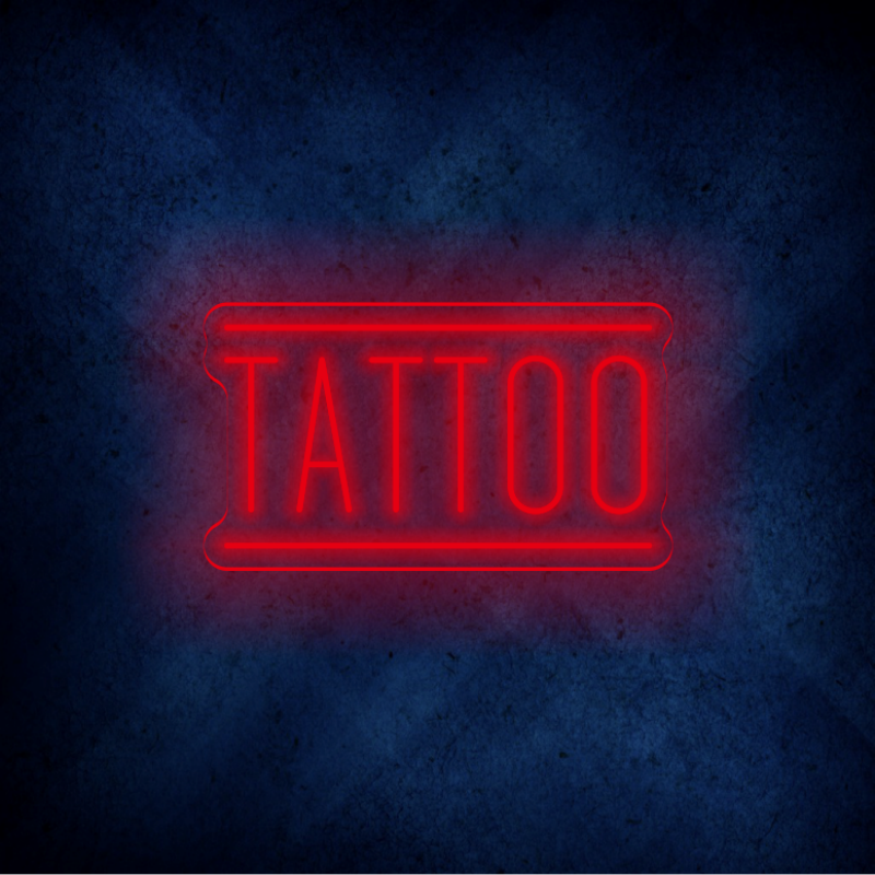 TATTOO LED neon sign