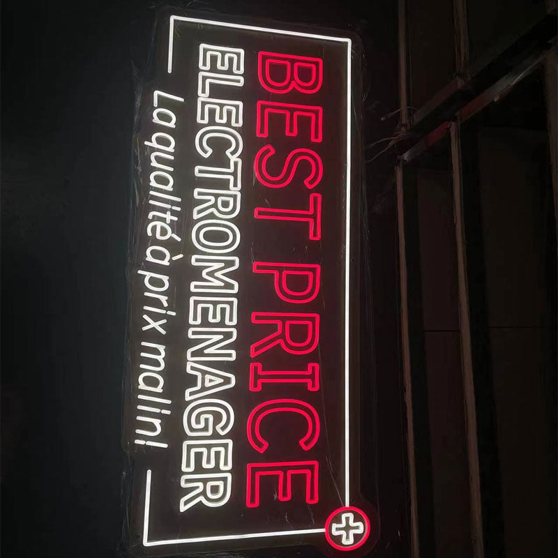 Custom Best price lighting flex neon sign Best price LED Sign