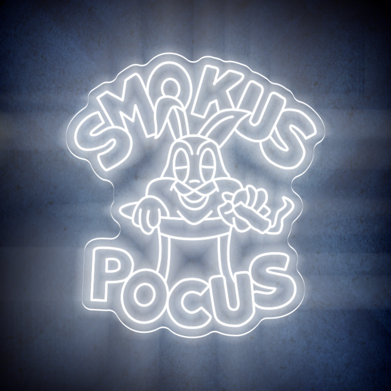 Custom Smokus LED lighting flex neon sign Smokus LED Sign