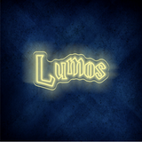 LUMOS LED neon sign