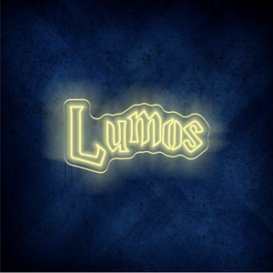 LUMOS LED neon sign