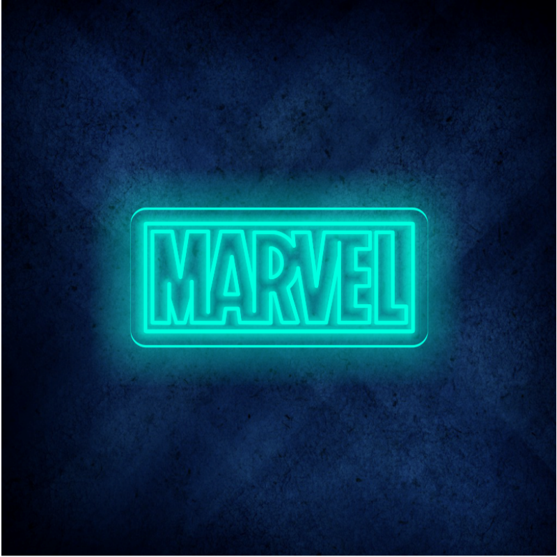 Custom Marvel lighting flex neon sign Marvel LED Sign