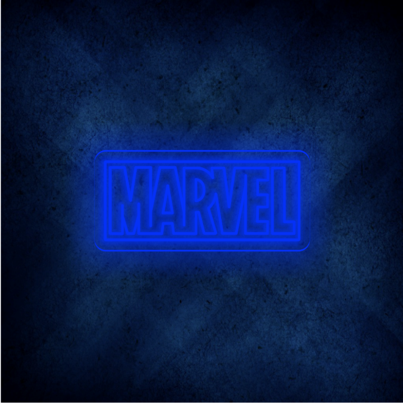 Custom Marvel lighting flex neon sign Marvel LED Sign