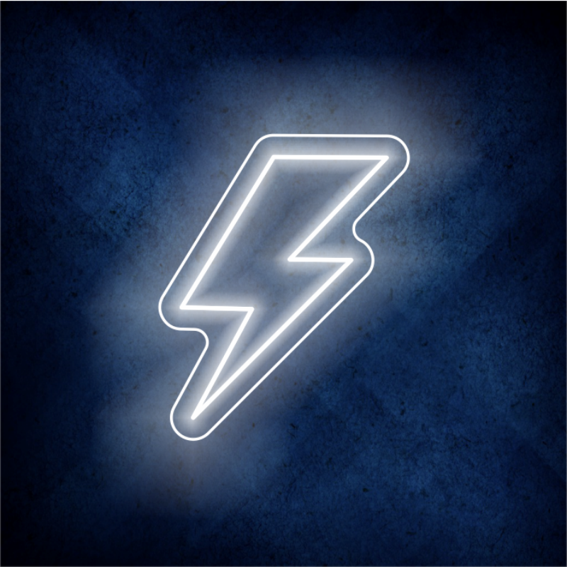 Lightning LED Neon sign