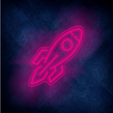 Custom  Rocket LED neon sign