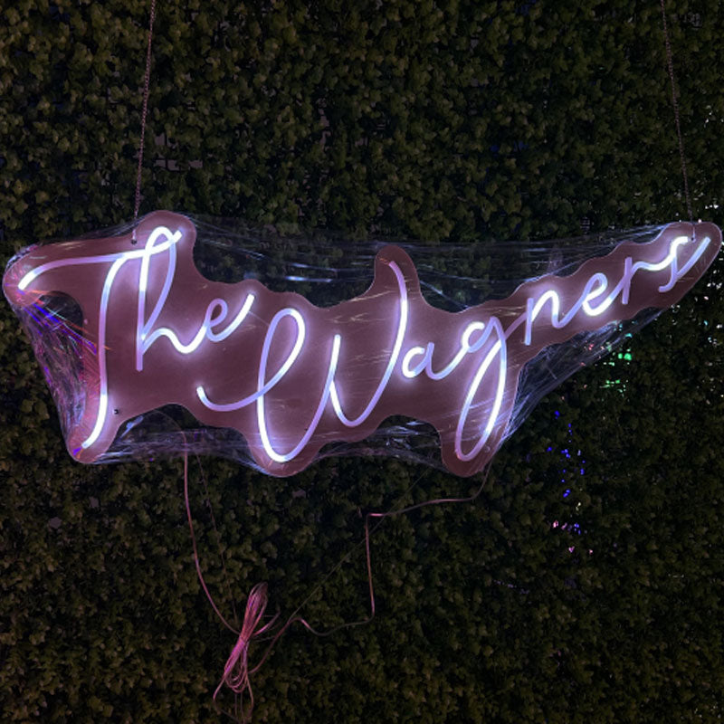 Custom Wagners lighting flex neon sign Wagners LED Sign