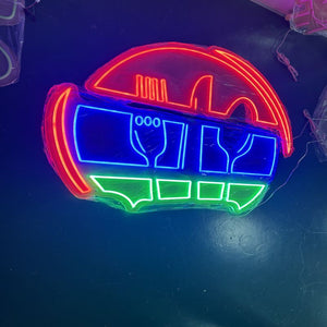 Custom Eat  lighting flex neon sign Eat  LED Sign