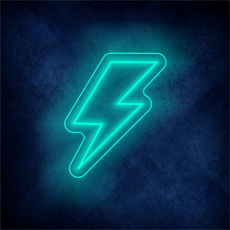 Lightning LED Neon sign