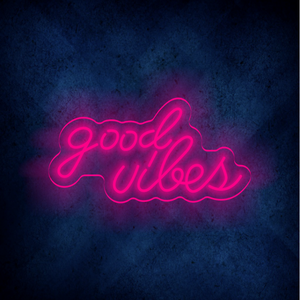 Custom VIBES LED lighting flex neon sign VIBES LED Sign