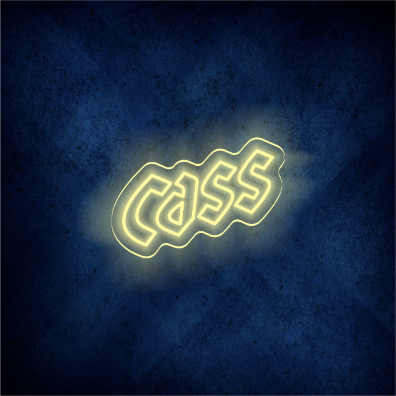 Custom Cass LED neon sign