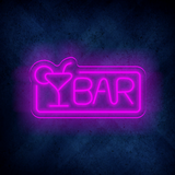 Custom BAR LED lighting flex neon sign BAR LED Sign