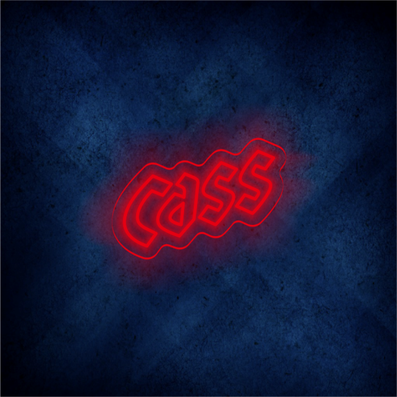 Custom Cass LED neon sign