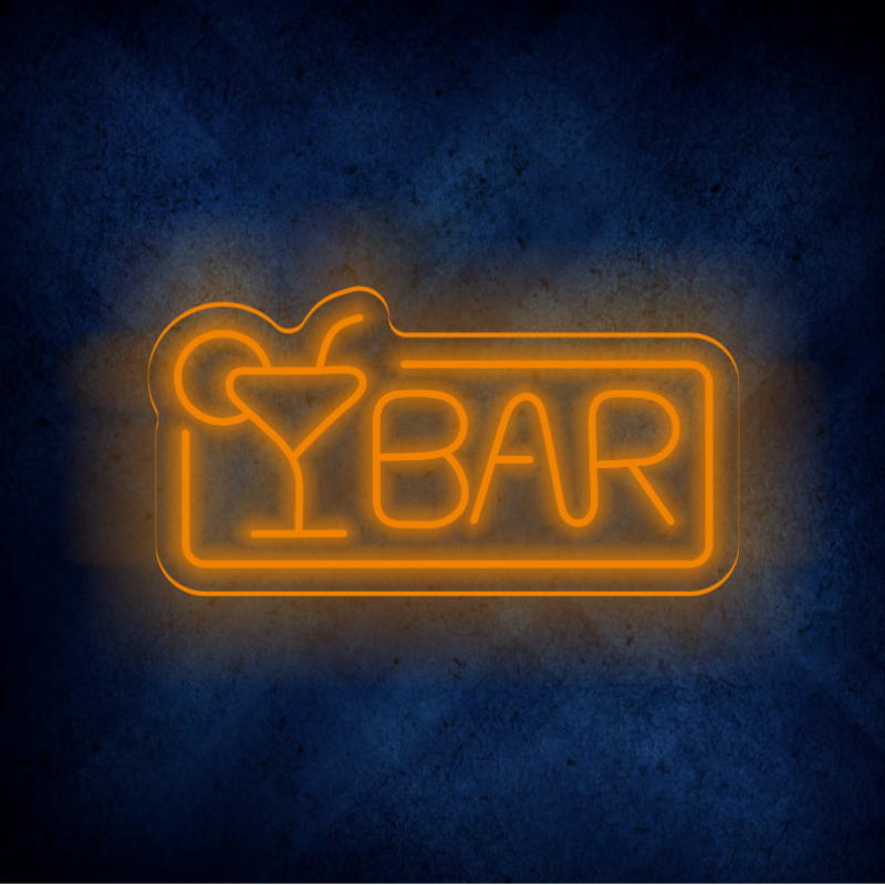 Custom BAR LED lighting flex neon sign BAR LED Sign