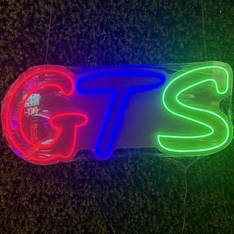 Custom GTS lighting flex neon sign GTS LED Sign