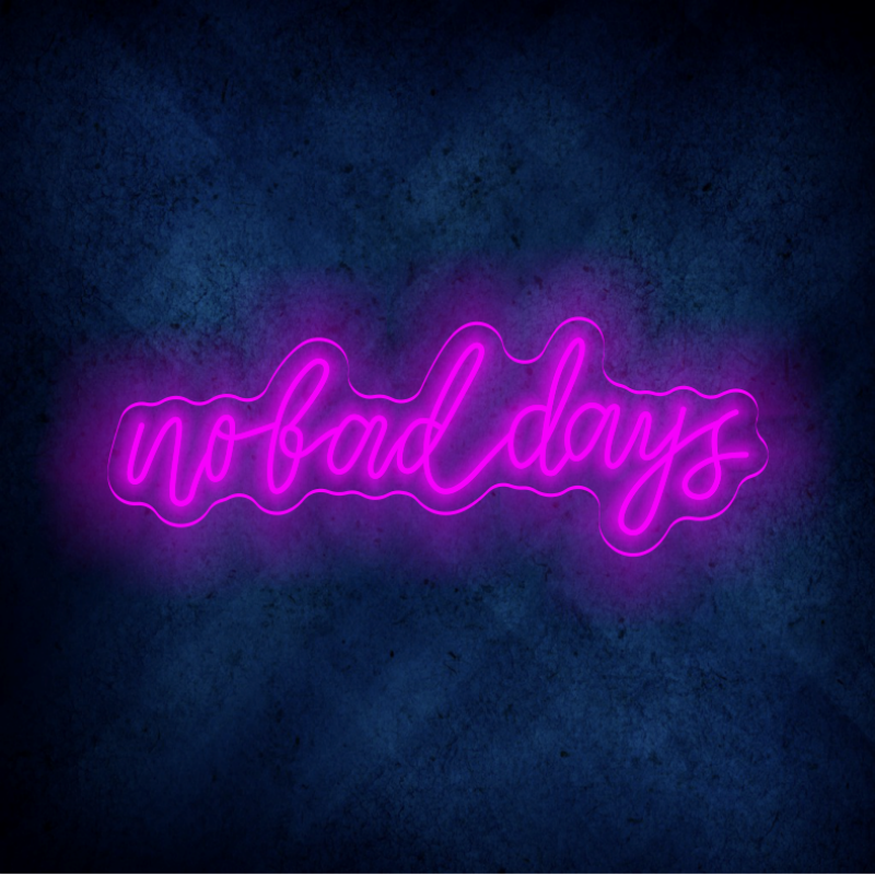 Custom Days lighting flex neon sign Day LED Sign