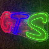 Custom GTS lighting flex neon sign GTS LED Sign