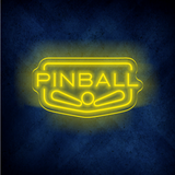 Custom Pinball LED lighting flex neon sign Pinball LED Sign