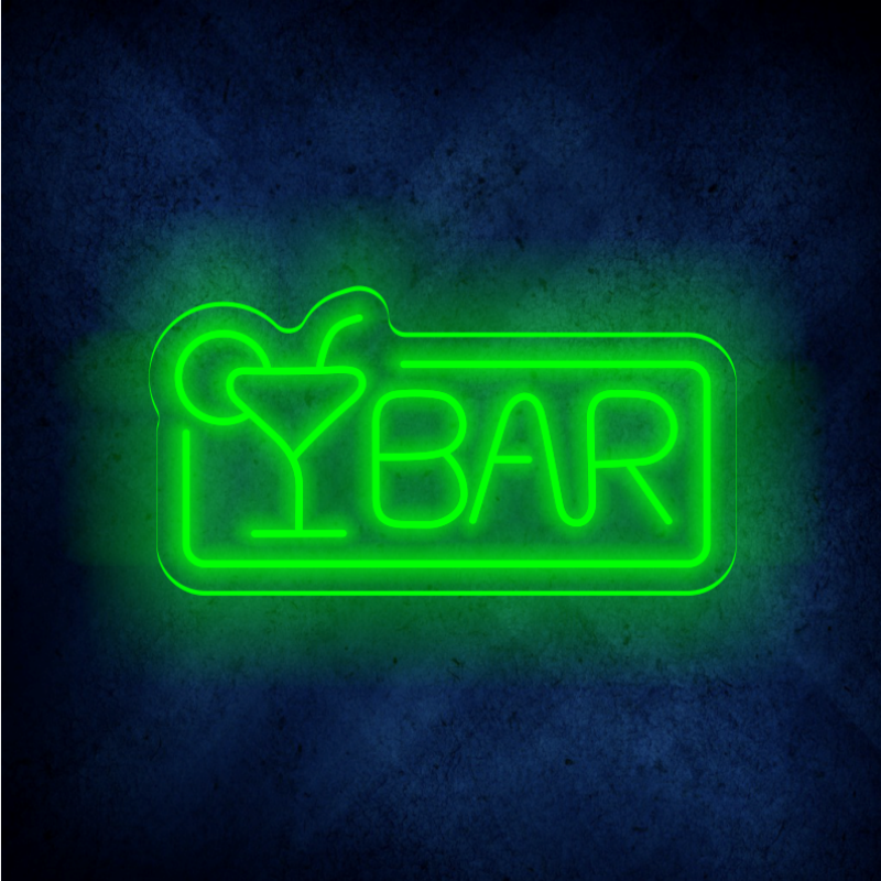 Custom BAR LED lighting flex neon sign BAR LED Sign