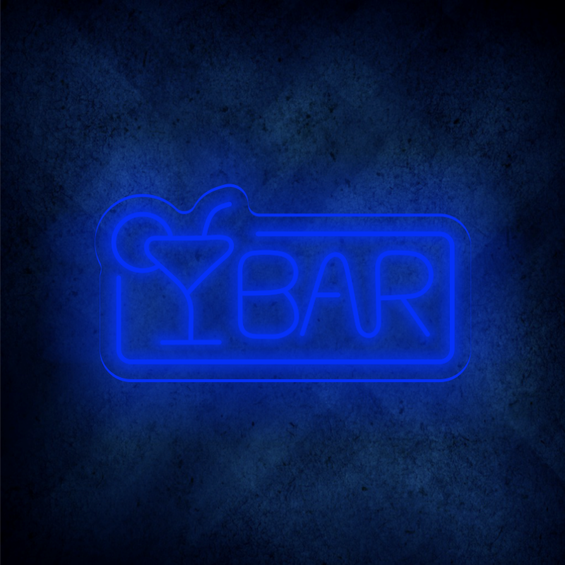 Custom BAR LED lighting flex neon sign BAR LED Sign