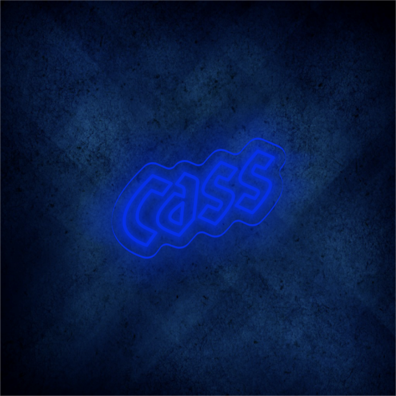 Custom Cass LED neon sign