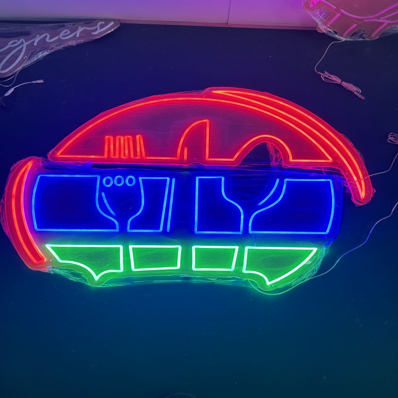 Custom Eat  lighting flex neon sign Eat  LED Sign